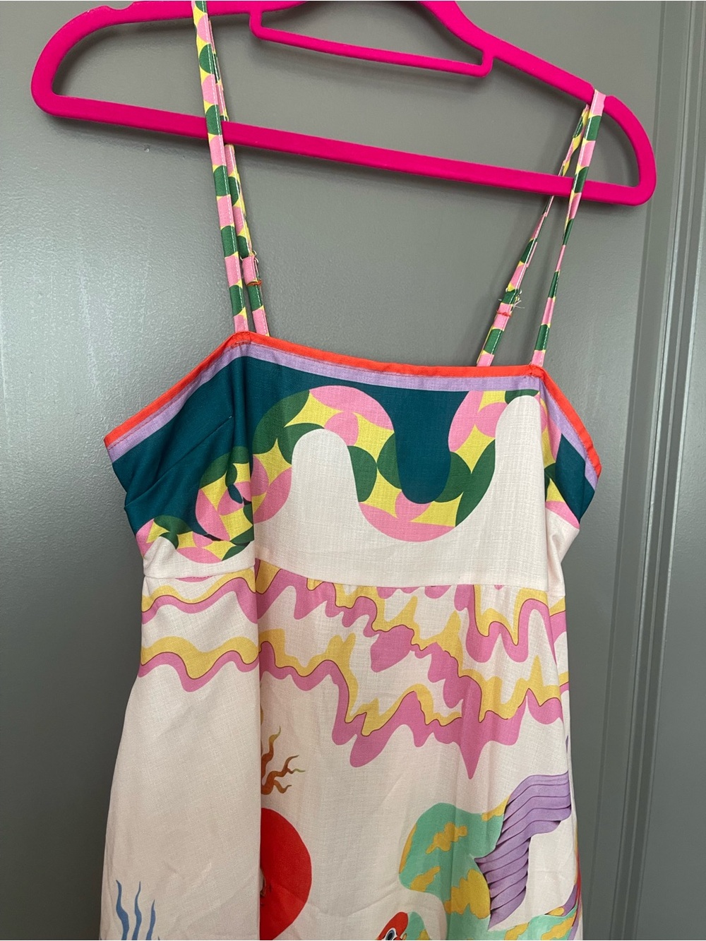 Dreamy dragon fairy festival maxi dress stunning - Picture 2 of 8